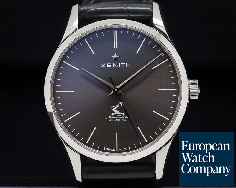 Image of Zenith Elite Ultra Thin Grey Dial SS 33mm