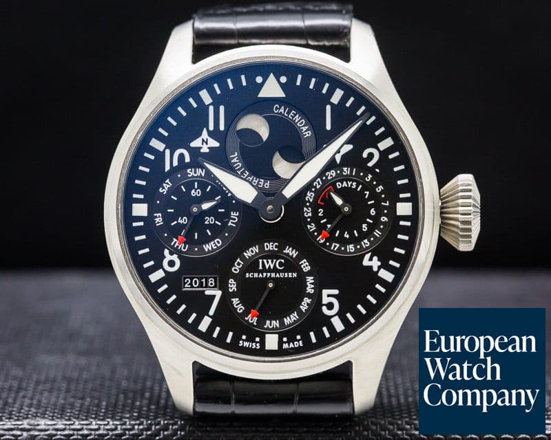 Image of IWC Big Pilot Perpetual Calendar Titanium Cellini Limited 50 Pieces