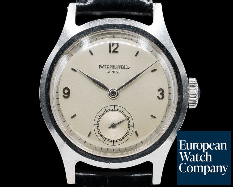Image of Patek Philippe 565 Stainless Steel Calatrava / 2 Tone Dial WOW 