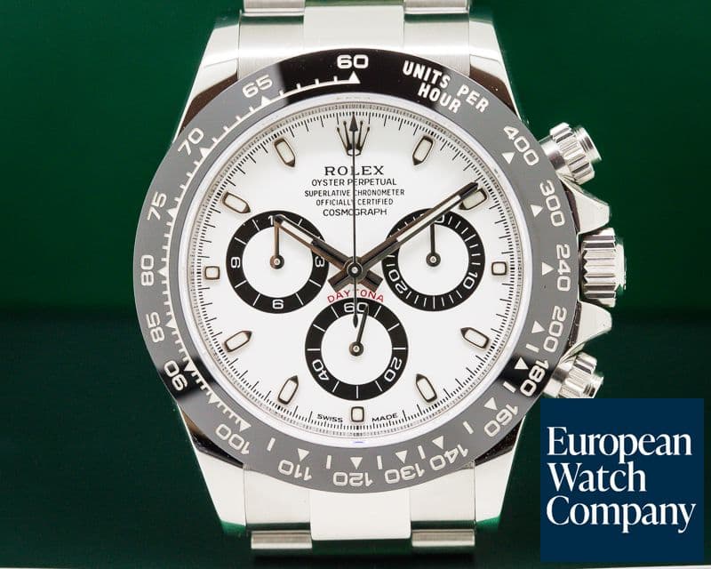 Image of Rolex Daytona Ceramic Bezel SS / White Dial UNWORN
