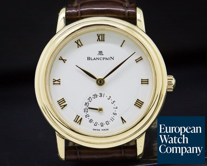 Image of Blancpain Lady Villeret 18K Yellow Gold 28MM