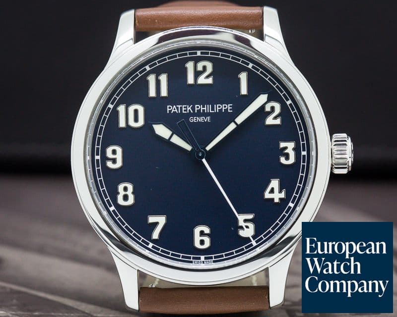 Image of Patek Philippe Pilot Calatrava Steel "New York" Limited Edition 