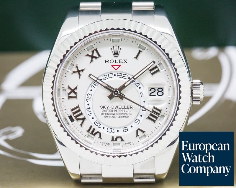 Image of Rolex Sky Dweller 18K White Gold / White Gold  