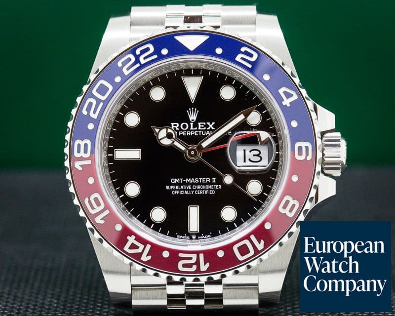 Image of Rolex GMT Master II Ceramic "Pepsi" SS / Jubilee 