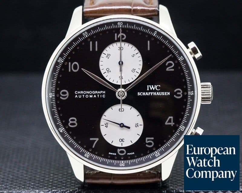 Image of IWC Portuguese Chronograph White Gold/White Gold Buckle
