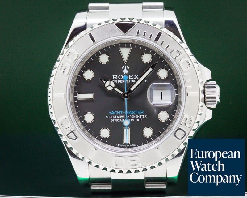 Image of Rolex Yacht Master SS Rhodium Dial / Platinum Bezel