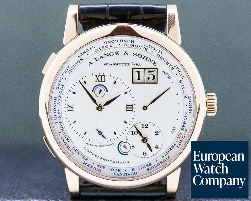 Image of A. Lange and Sohne Lange 1 Time Zone 18K Rose Gold 