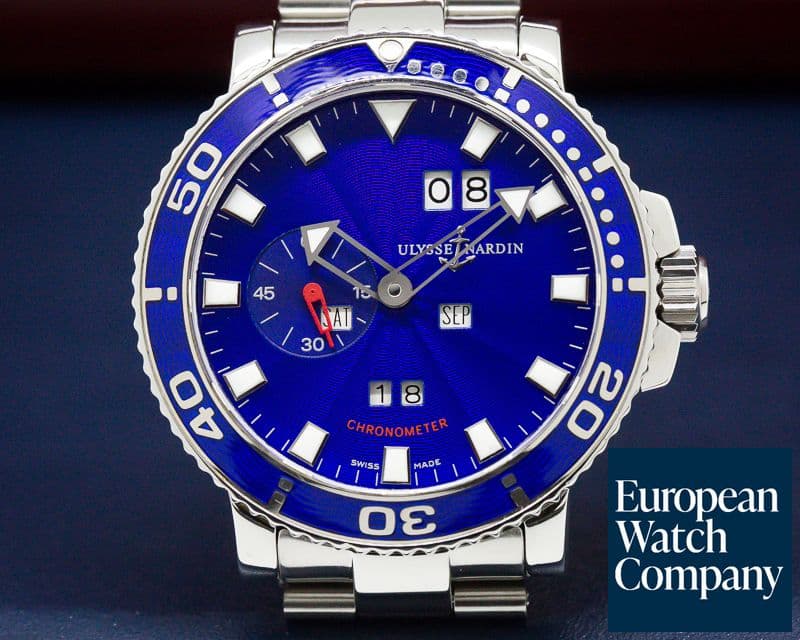 Image of Ulysse Nardin Marine Acqua Perpetual Calendar Blue Dial Limited