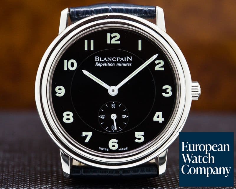 Image of Blancpain Repetition Minutes Platinum 34MM POSSIBLY UNIQUE 