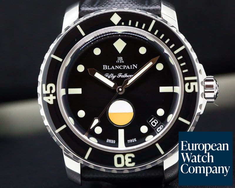 Image of Blancpain Tribute to Fifty Fathoms MilSpec SS LIMITED UNWORN