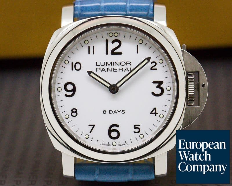 Image of Panerai Luminor Base SS White Dial 44MM 8 Days