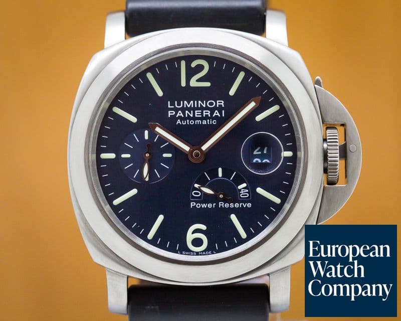 Image of Panerai Luminor Power Reserve Titanium Blue Dial 44MM