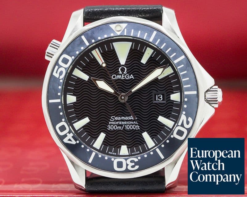 Image of Omega Seamaster Professional Black Dial SS Quartz