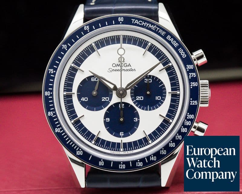 Image of Omega Speedmaster CK 2998 Silver / Blue Dial LIMITED