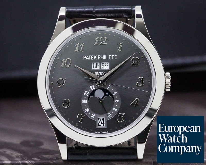 Image of Patek Philippe Annual Calendar Anthracite Dial 18K White Gold 