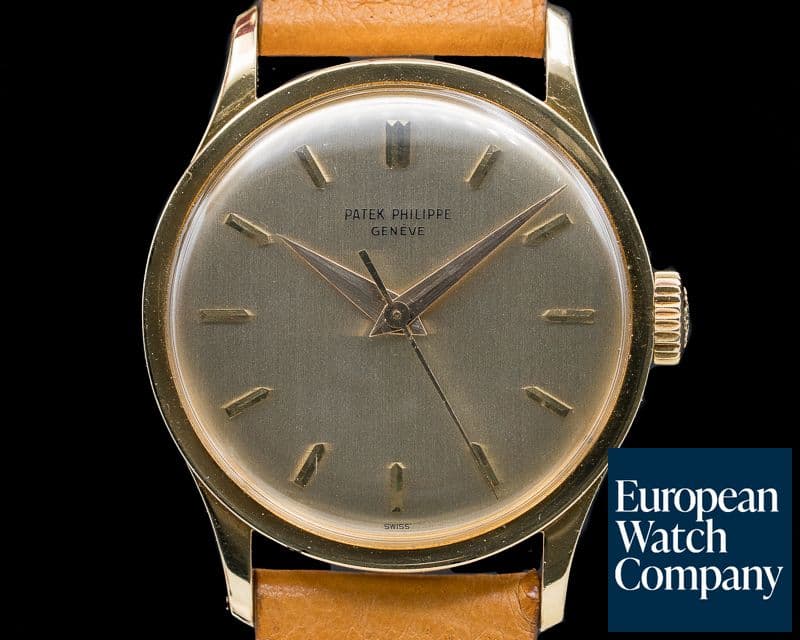 Image of Patek Philippe Calatrava Manual Wind Center Seconds 18K Yellow Gold 