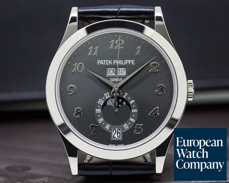 Image of Patek Philippe Annual Calendar Anthracite Dial 18K White Gold 