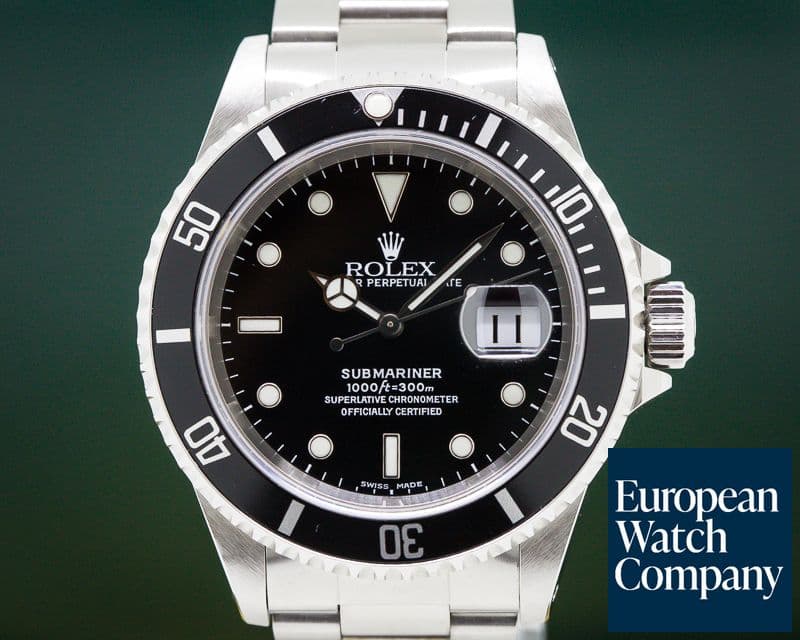 Image of Rolex Submariner Date SS Full Set UNPOLISHED