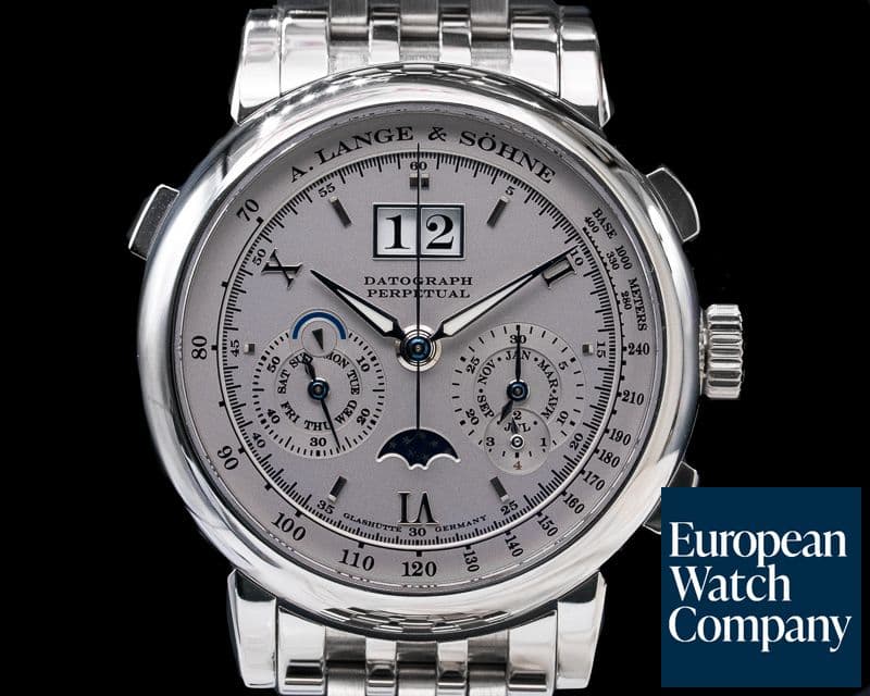 Image of A. Lange and Sohne Datograph Perpetual Calendar Chronograph Platinum BRACELET