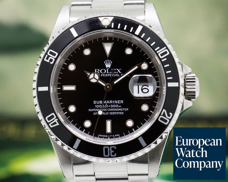 Image of Rolex Submariner SS Black Dial 