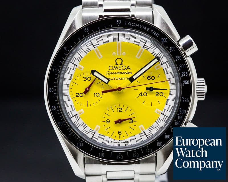 Image of Omega Speedmaster "Michael Schumacher" Yellow Dial