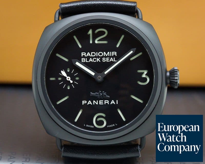 Image of Panerai Radiomir Black Seal Ceramic TORPEDO PIG DIAL 45MM