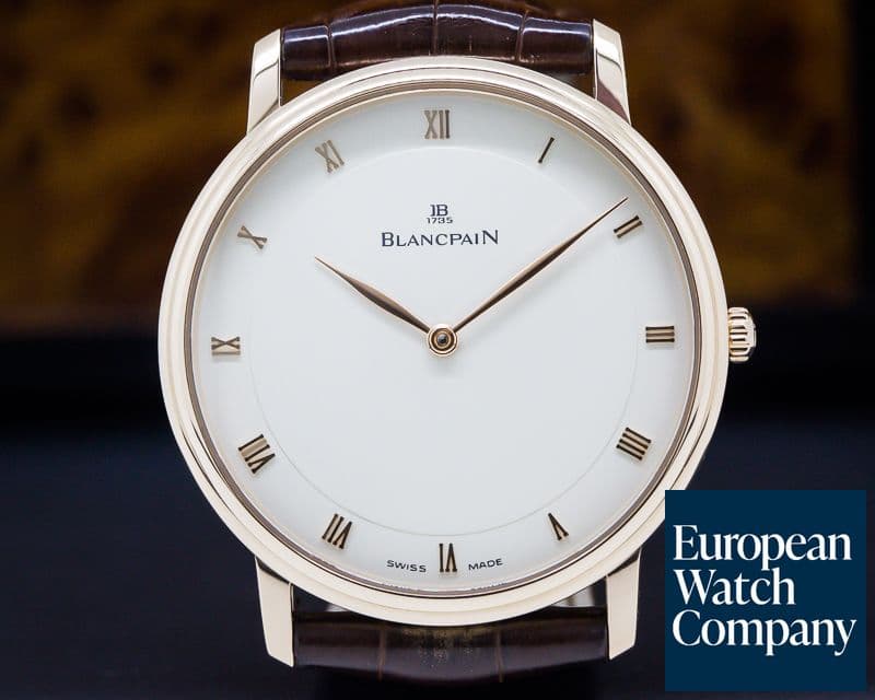 Image of Blancpain Ultra Slim Villeret Automaitc 18K RG 