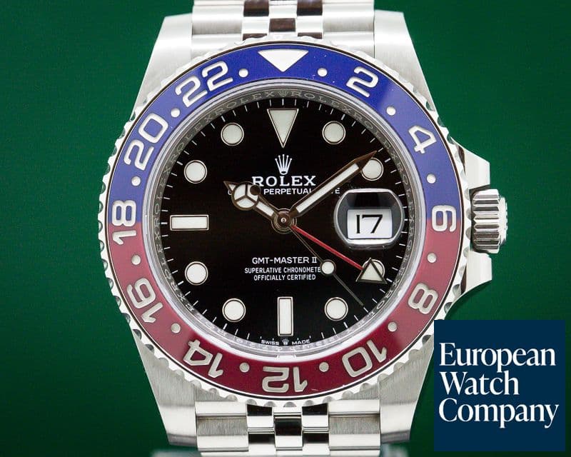 Image of Rolex GMT Master II Ceramic "Pepsi" SS / Jubilee 