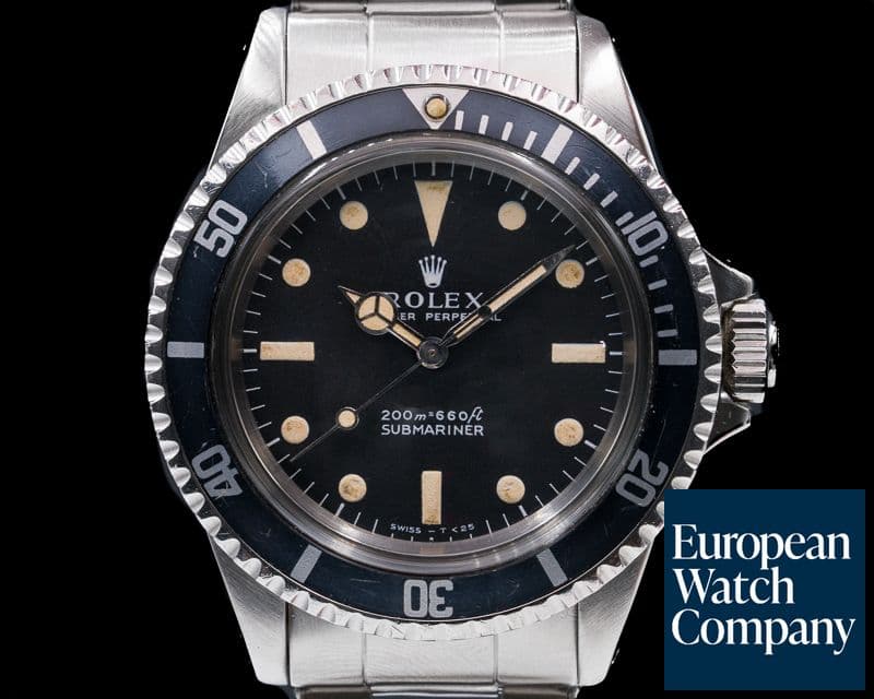 Image of Rolex Vintage Submariner 5513 "Meters First" SS Rivet Bracelet