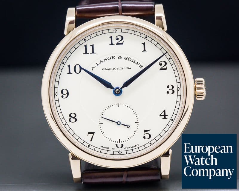 Image of A. Lange and Sohne 1815 18K Rose Gold Silver Dial 
