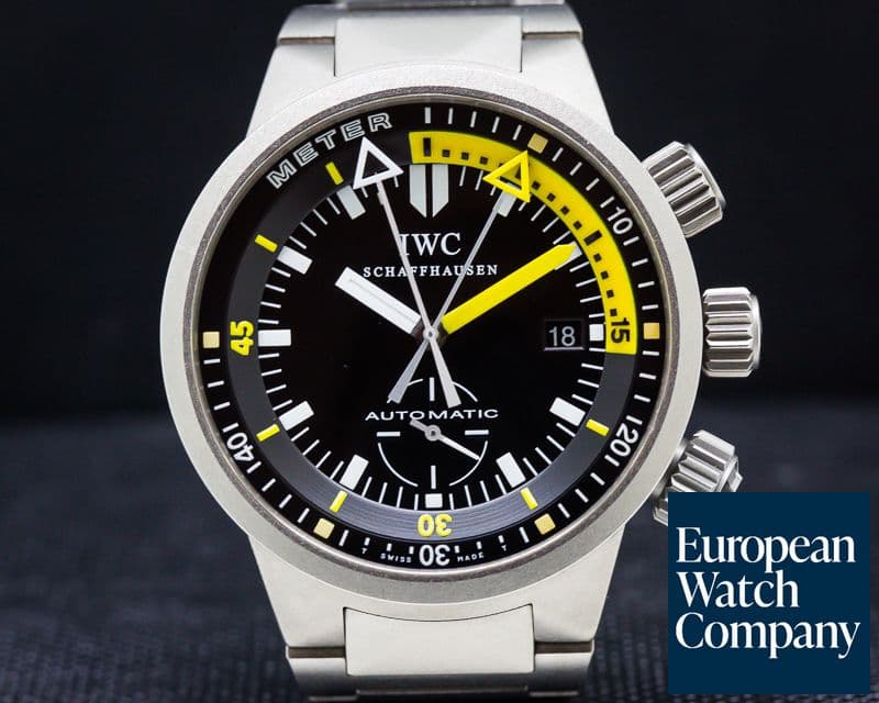 Image of IWC GST Deep One Titanium RARE / Full Set