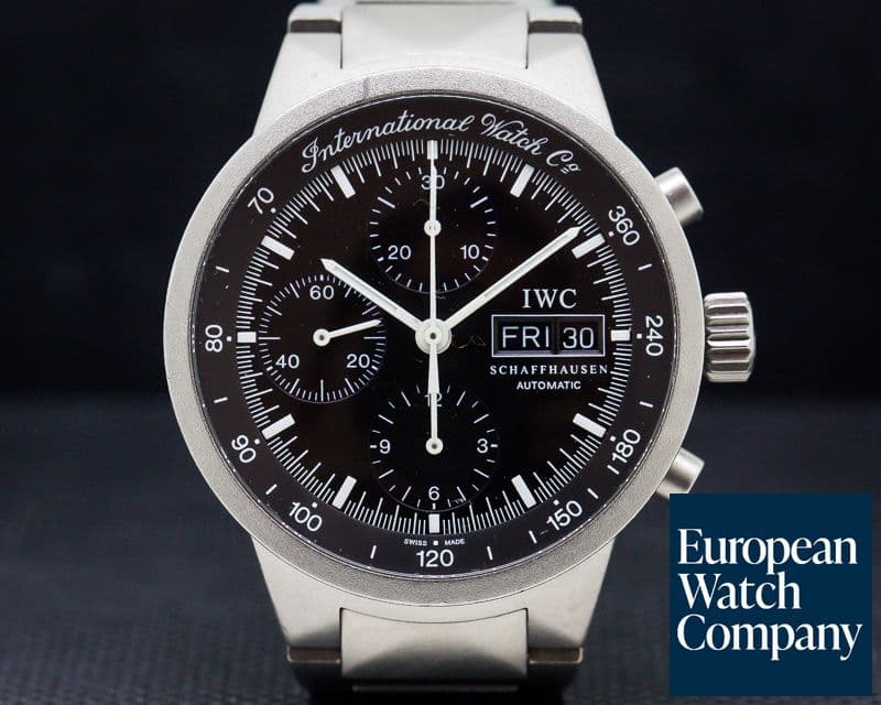 Image of IWC GST Chronograph Black Dial Titanium