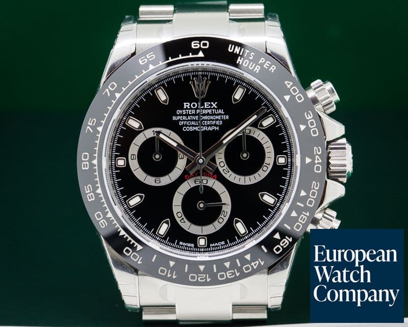 Image of Rolex Daytona Ceramic Bezel SS / Black Dial UNWORN
