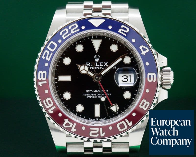 Image of Rolex GMT Master II Ceramic "Pepsi" SS / Jubilee 