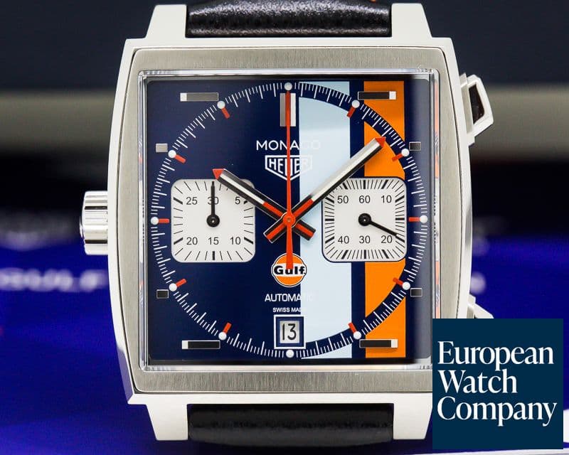 Image of TAG Heuer Monaco Chronograph GULF 50 Piece Limited UNWORN