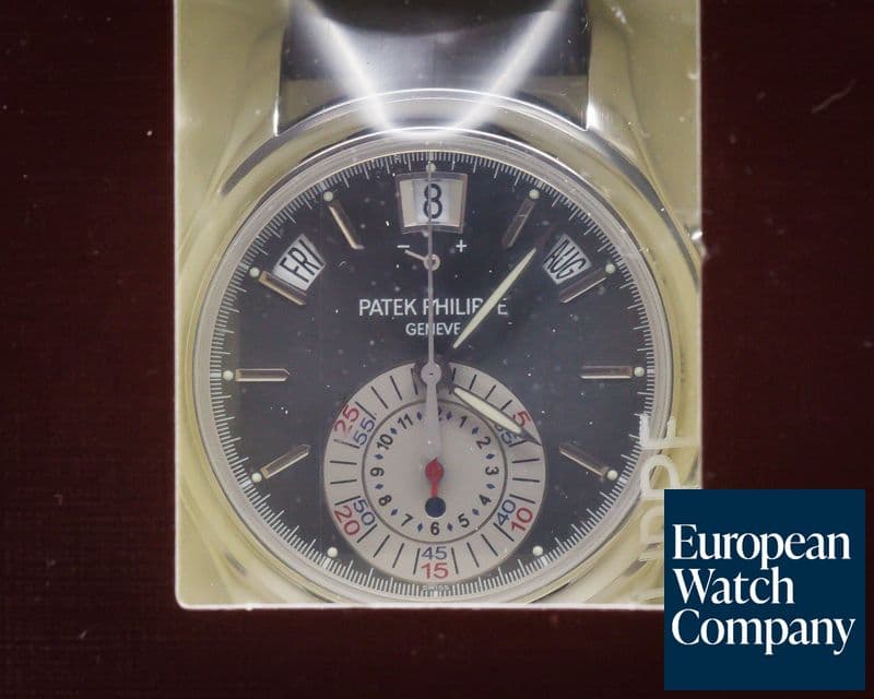 Image of Patek Philippe Annual Calendar Chronograph Platinum Grey Dial UNWORN DOUBLE SEALED
