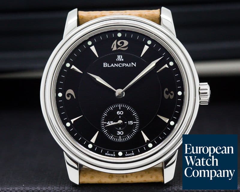 Image of Blancpain Ultra Thin Black Dial
Manual Wind Chronometer SS