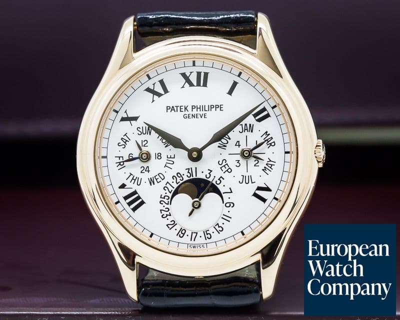 Image of Patek Philippe Perpetual Calendar Rose Gold / Roman Numerals 