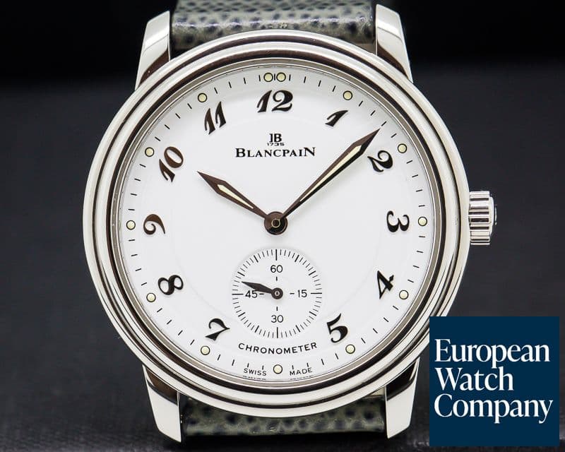 Image of Blancpain Ultra Thin White Dial
Manual Wind Chronometer SS