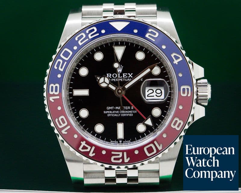 Image of Rolex GMT Master II Ceramic "Pepsi" SS / Jubilee 