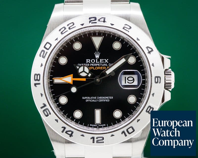 Image of Rolex Explorer II Black Dial SS / SS UNWORN