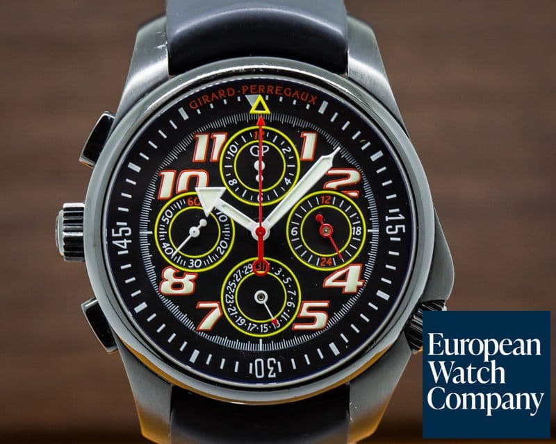 Image of Girard Perregaux R & D 1 Chronograph PVD  / Rubber 