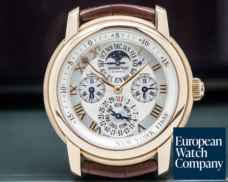Image of Audemars Piguet Jules Audemars Equation of Time 18K Rose Gold