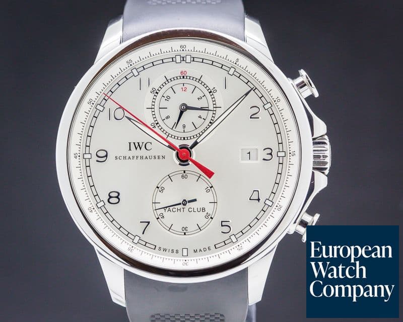 Image of IWC Portuguese Yacht Club Flyback SS Silver Dial 