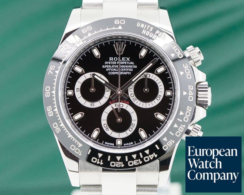Image of Rolex Daytona Ceramic Bezel SS / Black Dial 