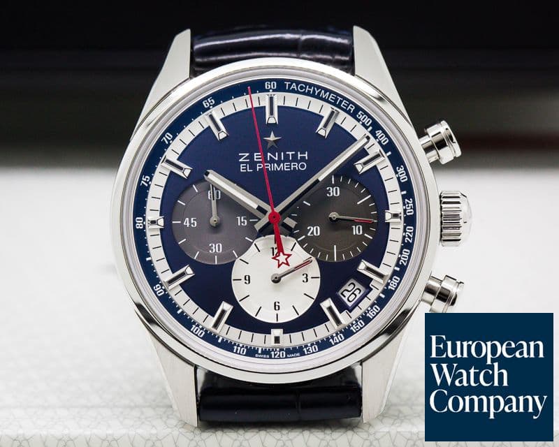 Image of Zenith El Primero Chronomaster  38mm Blue Dial 