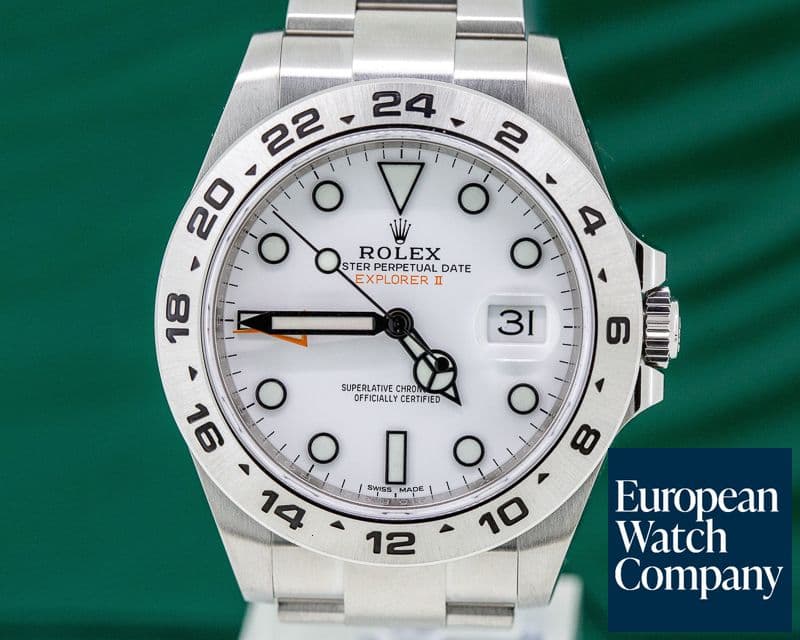 Image of Rolex Explorer II White Dial SS / SS
