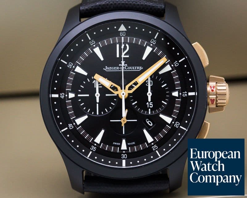 Image of Jaeger LeCoultre Master Compressor II Chronograph GMT Ceramic UNWORN


