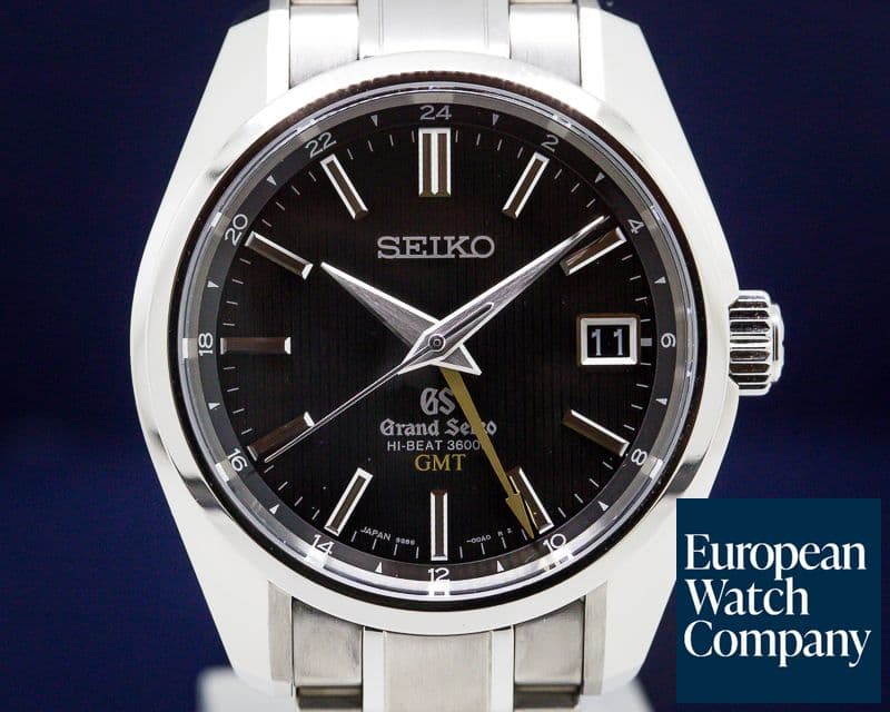 Image of Grand Seiko Grand Seiko Hi Beat 36000 GMT Automatic Titanium / Black Dial 