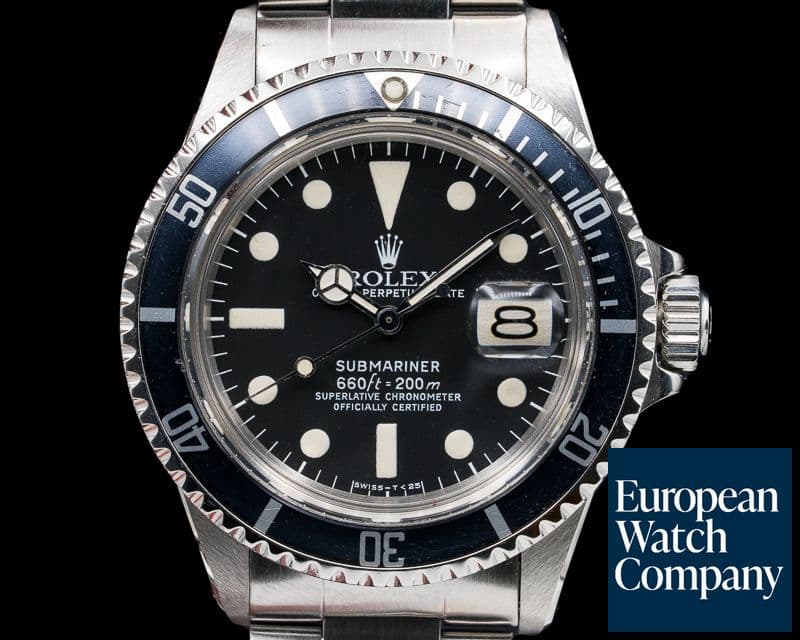 Image of Rolex Submariner 1680 SS EXCELLENT CONDITION 